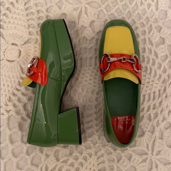 Jeffrey campbell loafers green Clearance